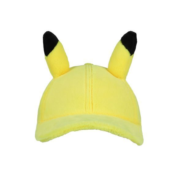 Pokémon Pikachu Cosplay 3-D Ears Sherpa Snapback Hat