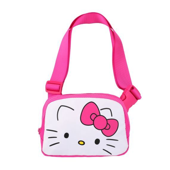 Hello Kitty Big Face Cross Body Bag