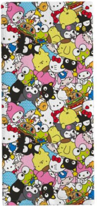 HELLO KITTY - Sanrio Characters All over Pattern 19 x 25 inches Cotton Towel
