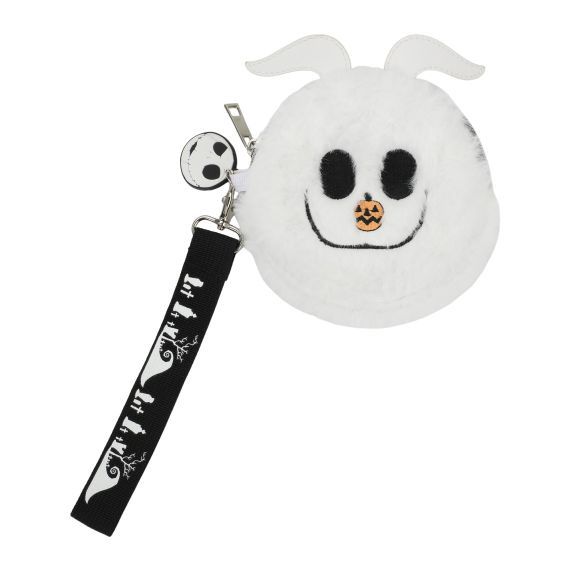 The Nightmare Before Christmas Zero Faux Fur Coin Pouch Wristlet