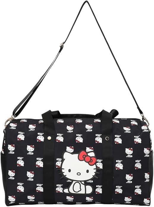 Hello Kitty AOP in Nylon with PU accents Duffle Bag