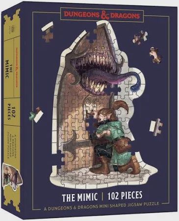 DND MINI SHAPED JIGSAW PUZZLE THE MIMIC EDITION