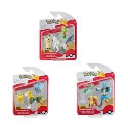 POKEMON BATTLE FIGURES SET 3PK ASST