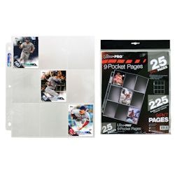 PAGES 9 POCKET SILVER 25 PACK