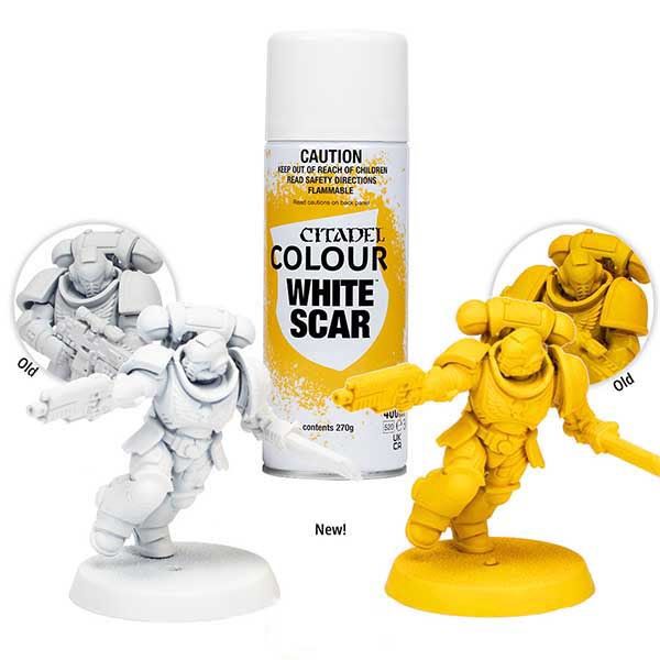 Citadel White Scar Spray Paint