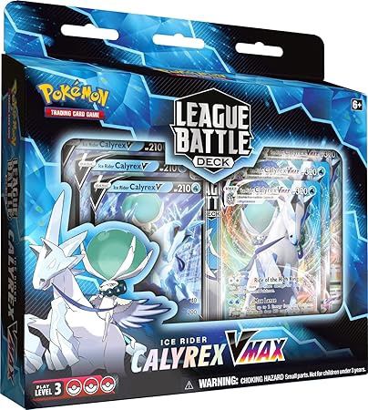 Pokemon Cards League Battle Deck: Ice Rider Calyrex VMAX