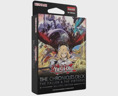 YGO THE CHRONICLES DECK: The Fallen &amp; The Virtuous (All-Foil Edition)
