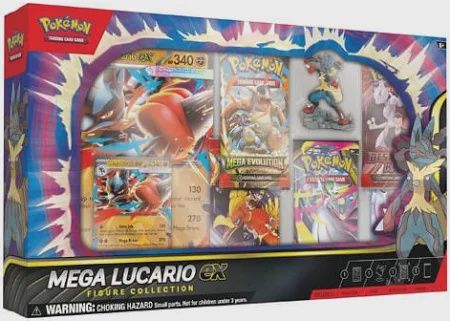 Pokémon Mega Lucario ex Figure Collection