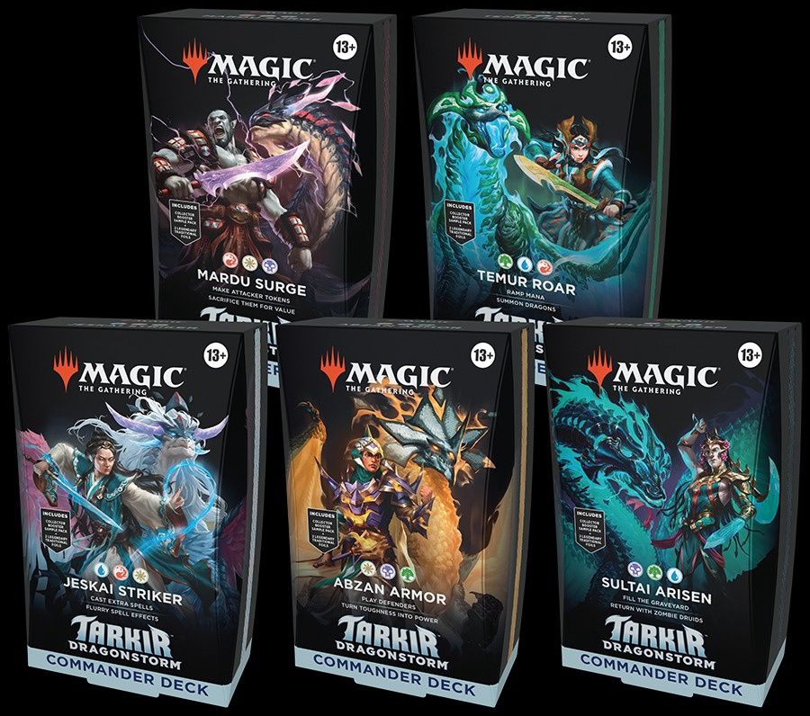 MTG TARKIR DRAGONSTORM COMMANDER DECK