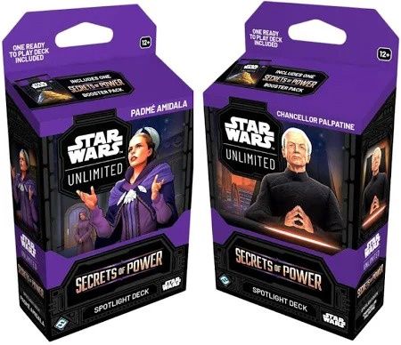 Star Wars Unlimited Secrets of Power Spotlight Deck