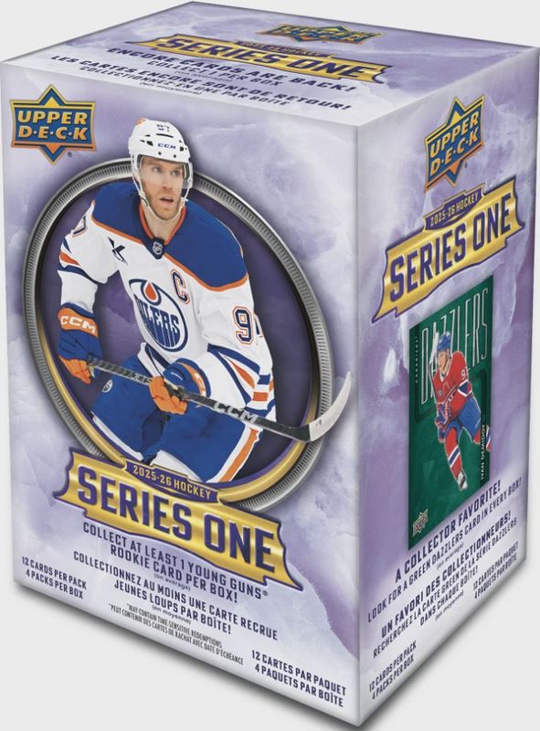 2026 UPPER DECK HOCKEY SERIES 1 BLASTER