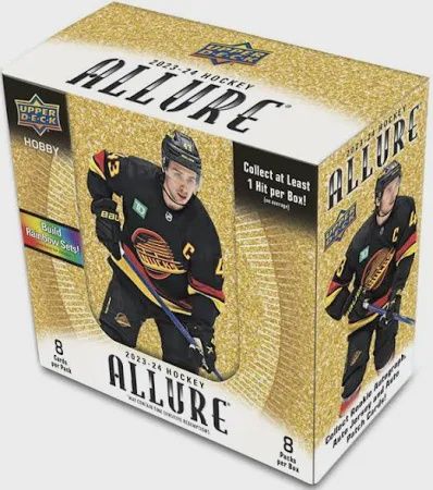 2023-2024 UPPER DECK ALLURE HOCKEY HOBBY