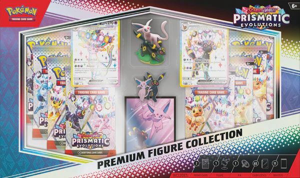 Pokemon SV08 Prismatic Evolutions Premium Figure Collection