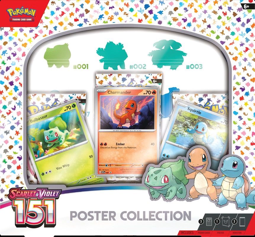 Pokémon SV3.5 151 Poster Collection