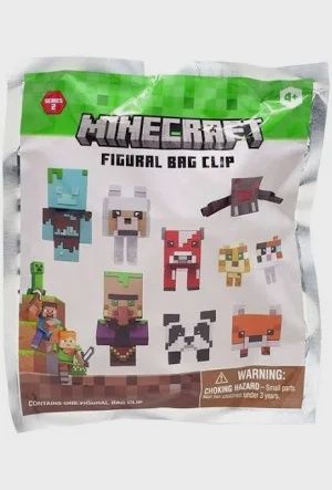 3D FOAM BAG CLIP MINECRAFT SERIES #2
