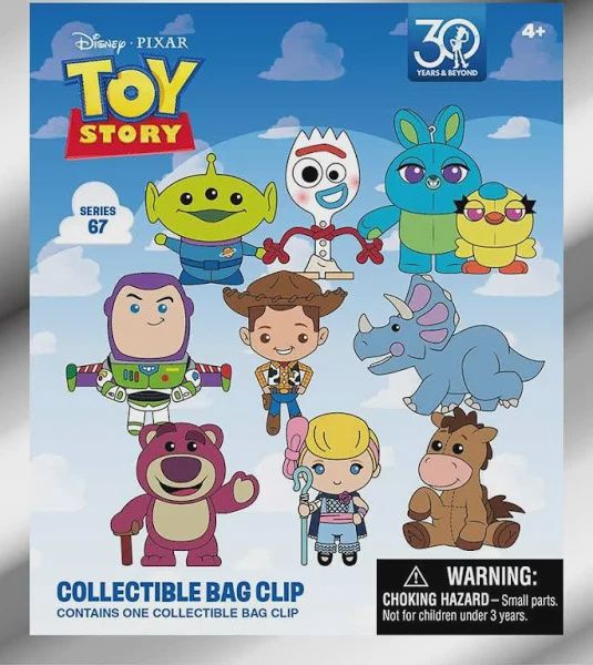 3D FOAM BAG CLIP TOY STORY 30TH ANN