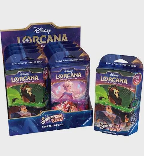 DISNEY LORCANA SET 5 SHIMMERING SKIES STARTER DECK