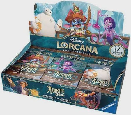 DISNEY LORCANA SET 6 AZURITE SEA BOOSTER