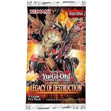 Yu-Gi-Oh! Legacy of Destruction 1st Edition Booster Pack