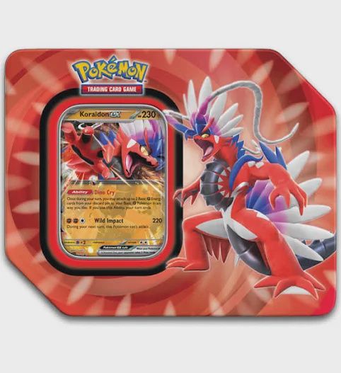 Pokemon Paldea Legends Tin