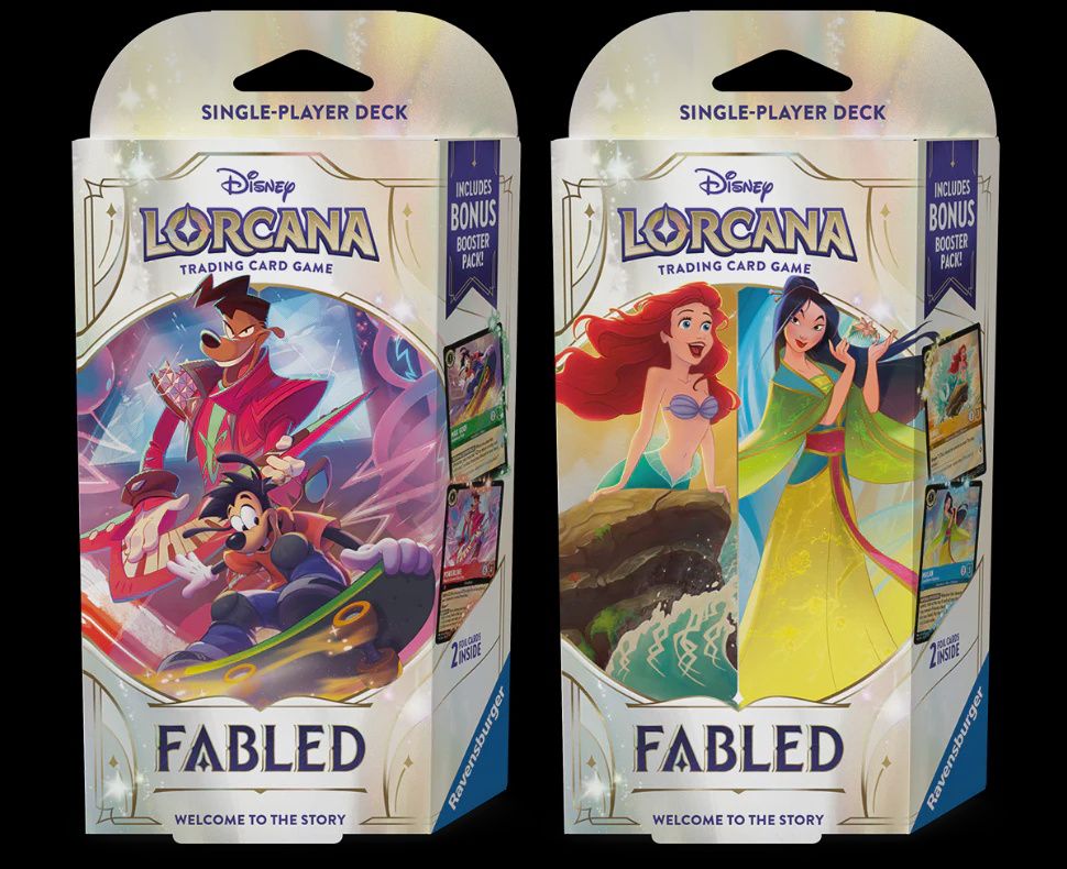Disney Lorcana Set 9 Fabled Starter Deck Assortment