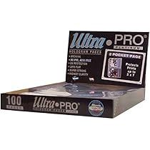 UP PAGE 2 POCKETS 5X7 100CT