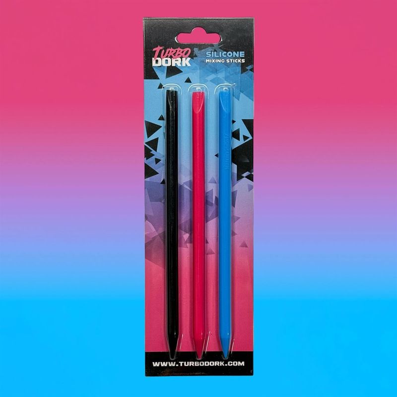 Turbo Dork: Silicone Mixing Sticks (3 Pack)