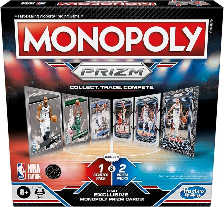 2025 PANINI PRIZM BASKETBALL MONOPOLY GAME