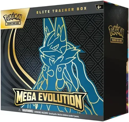 Pokémon ME01 Mega Evolutions Elite Trainer Box Pokémon ME01 Mega Evolutions Elite Trainer Box