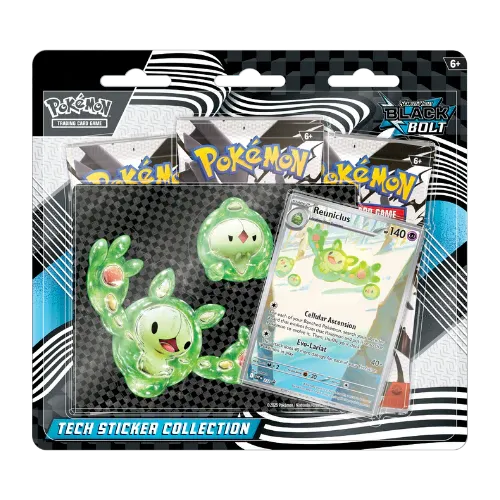 Pokémon SV10.5 Black Bolt Tech Sticker Collection