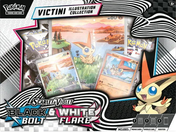 Pokémon SV10.5 Unova Victini Illustration Collection Box