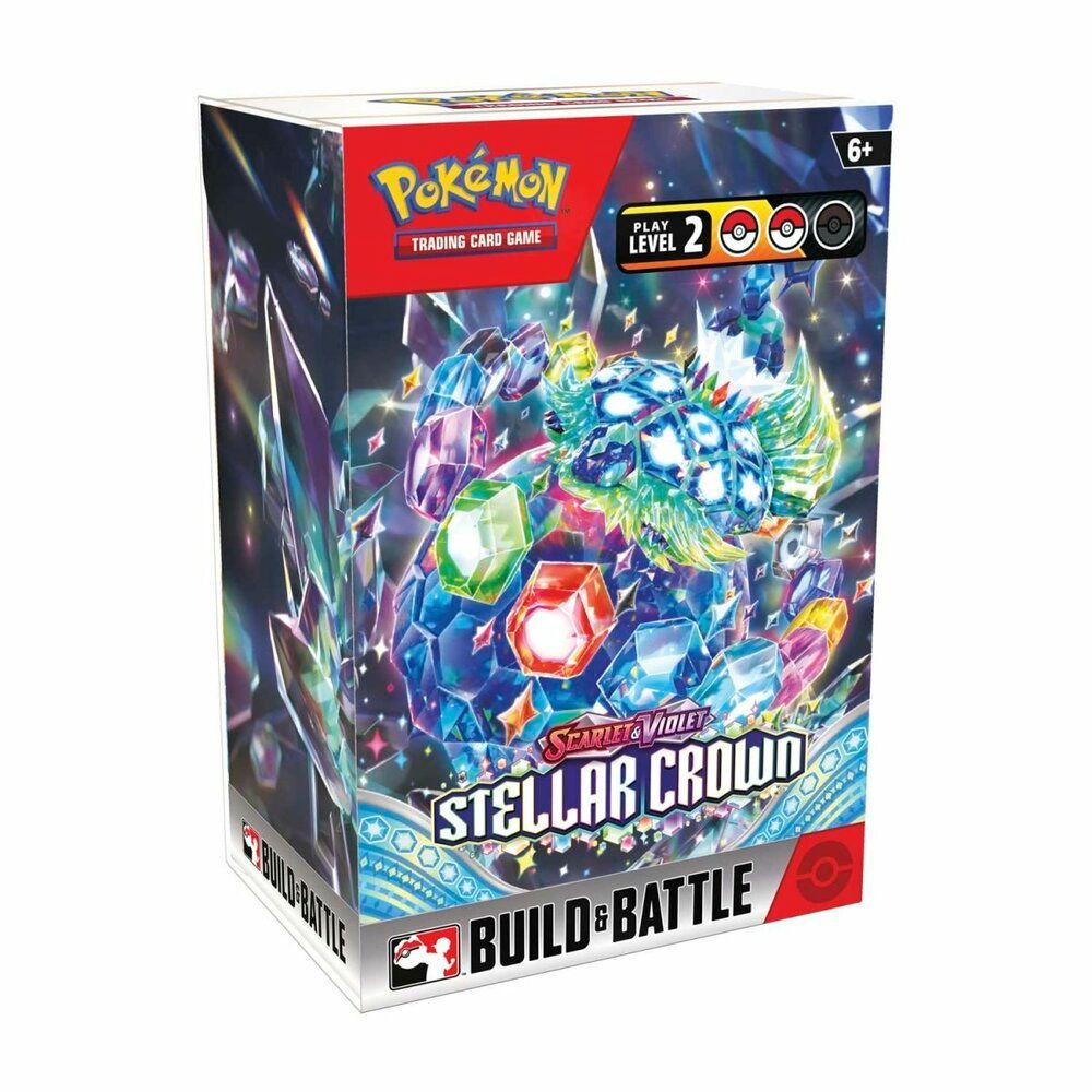 Pokémon TCG: Scarlet &amp; Violet—Stellar Crown Build &amp; Battle Box