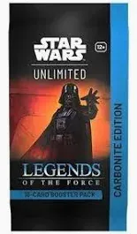 Star Wars: Unlimited - Legends of the Force - Carbonite Booster