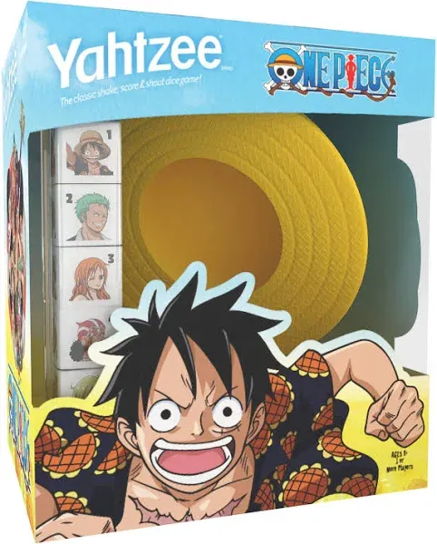 Yahtzee One Piece Luffy Straw Hat