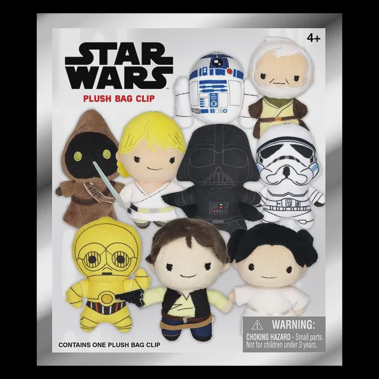 3D Foam Bag Clips Star Wars Classics