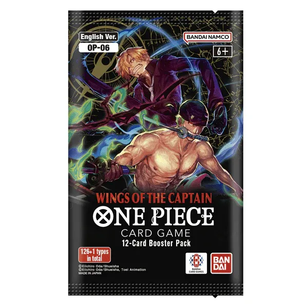One Piece TCG OP-06 Wings Of The Captain Booster Pack