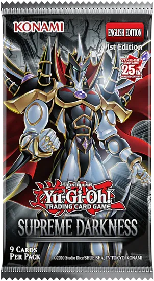Yu-Gi-Oh! Supreme Darkness 1st Edition Booster Pack