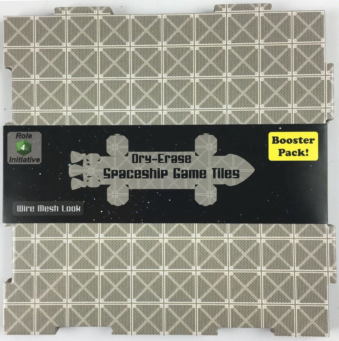 Role 4 Initiative Dry Erase Dungeon Tile Booster Packs, Design: Wire Mesh