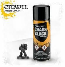 Citadel Chaos Black Spray Paint