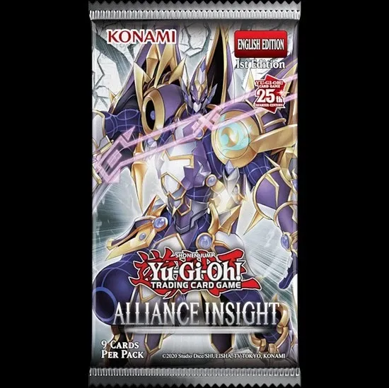 Yu-Gi-Oh! Alliance Insight 1st Edition Booster Pack