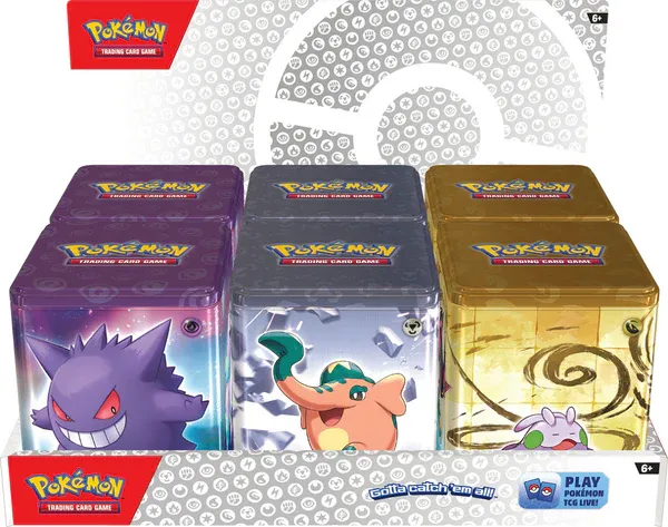 Pokémon 2024 Q1 Stacking Tins
