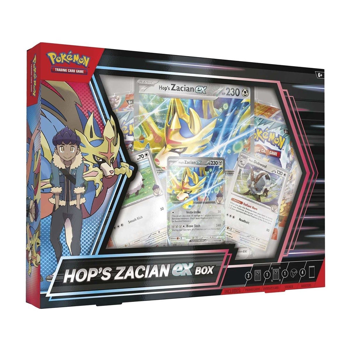 Pokemon Hop's Zacian ex Box