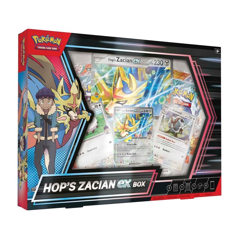 Pokémon Hop's Zacian ex Box