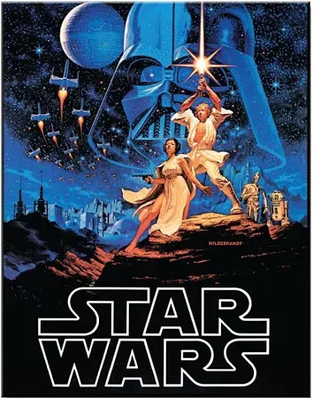 Star Wars Movie Poster Metal Sign