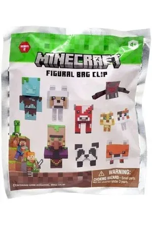 3D Foam Bag Clip Minecraft Series 2