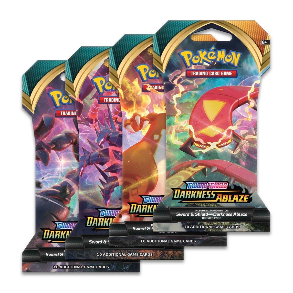 Pokémon SWSH03 Darkness Ablaze Sleeved Booster Pack