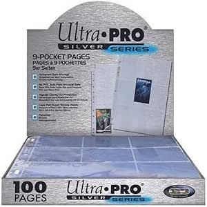 Ultra Pro Page 9 Pockets 10 Pack Refill