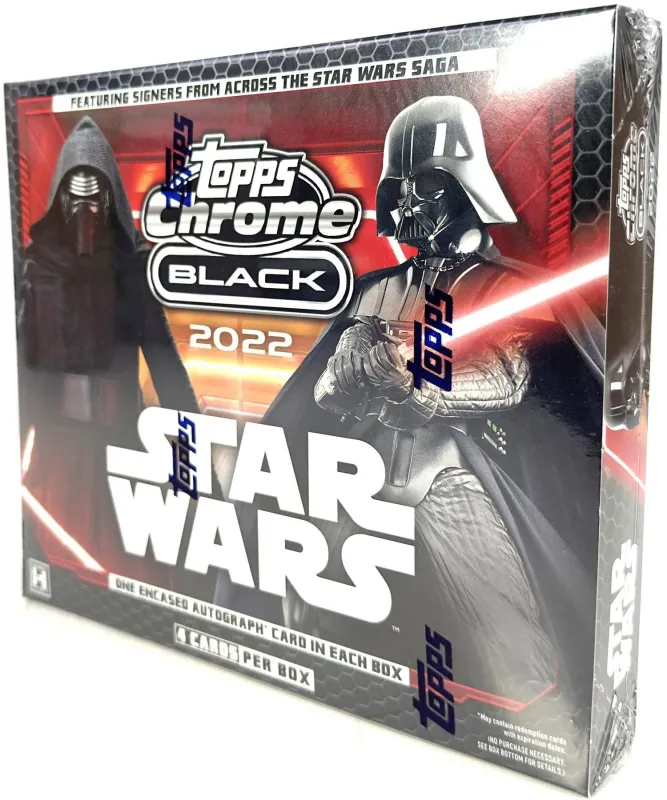 Star Wars Chrome Black 2022