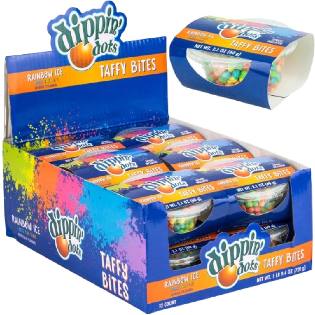 KoKo's Dippin' Dots Taffy Bites Cup