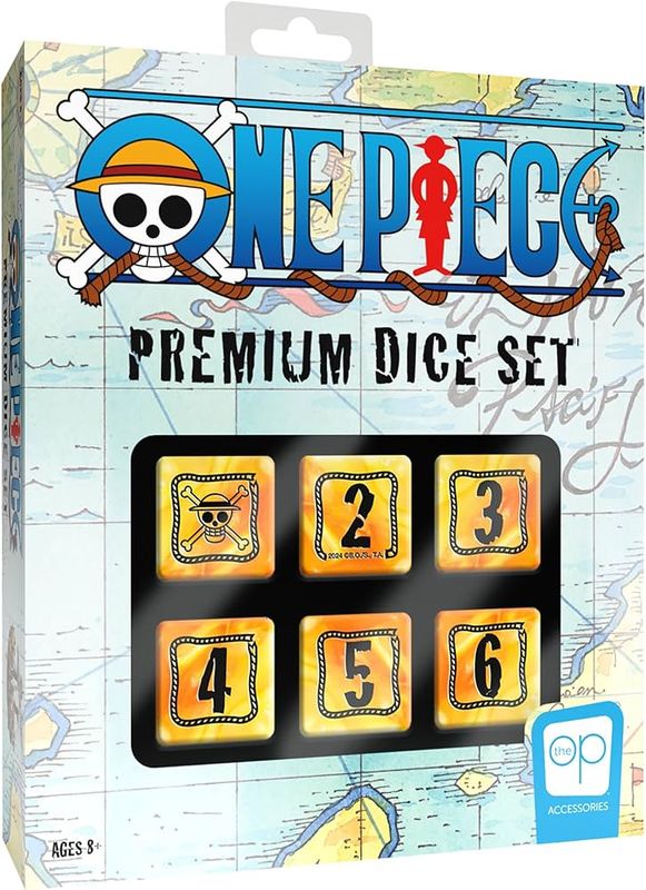 DICE SET PREMIUM 6PC ONE PIECE